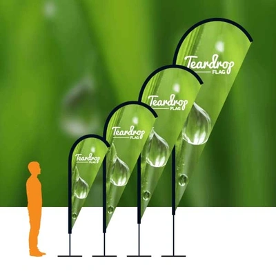 Teardrop With Background